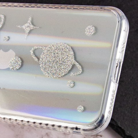 TPU+Glass чохол Aurora Space для Apple iPhone 11 Pro (5.8") Планети