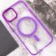 Чохол TPU Iris with MagSafe для Apple iPhone 12 Pro Max (6.7") Фіолетовий