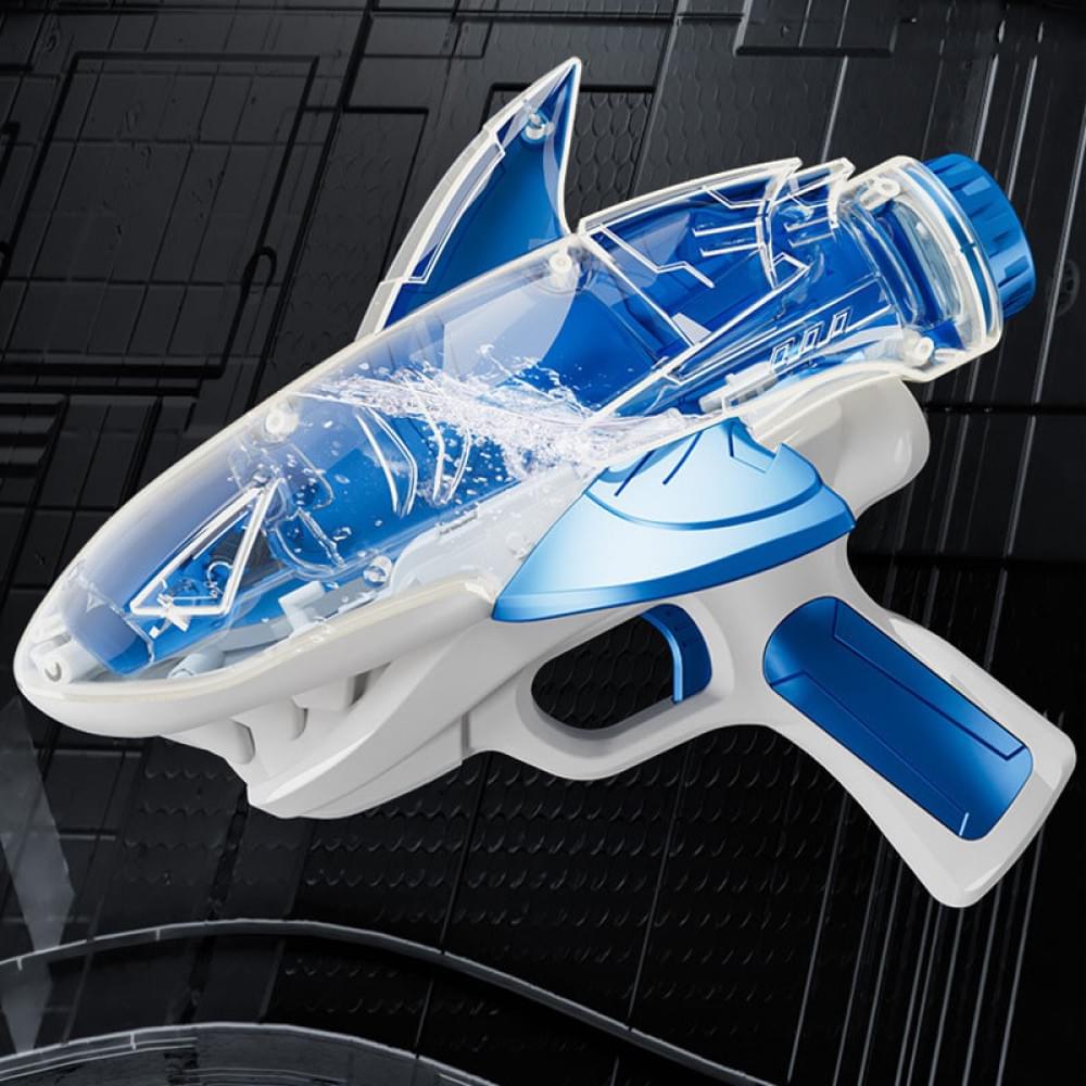 Водяний акумуляторний пістолет Shark Water Gun 185-68 (300ml) with lithium battery Blue