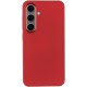 TPU чохол Bonbon Metal Style для Samsung Galaxy S24 / S25 Червоний / Red