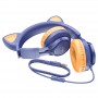 Накладні навушники Hoco W36 Cat ear Midnight Blue