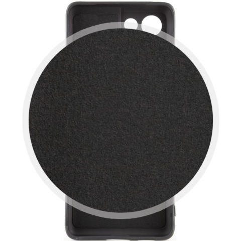 Чохол TPU GETMAN Liquid Silk Full Camera для Samsung Galaxy S22 Ultra Чорний / Black