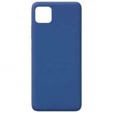 Чохол Silicone Cover Full without Logo (A) для Huawei Y5p Синій / Navy blue