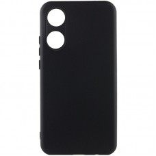 Чохол Silicone Cover Lakshmi Full Camera (A) для Oppo A58 4G Чорний / Black