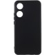 Чохол Silicone Cover Lakshmi Full Camera (A) для Oppo A58 4G Чорний / Black