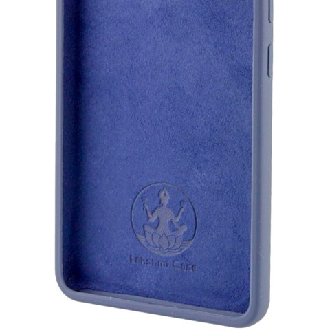 Чохол Silicone Cover Lakshmi Full Camera (AAA) для Motorola Edge 50 Pro Темно-синій / Midnight blue