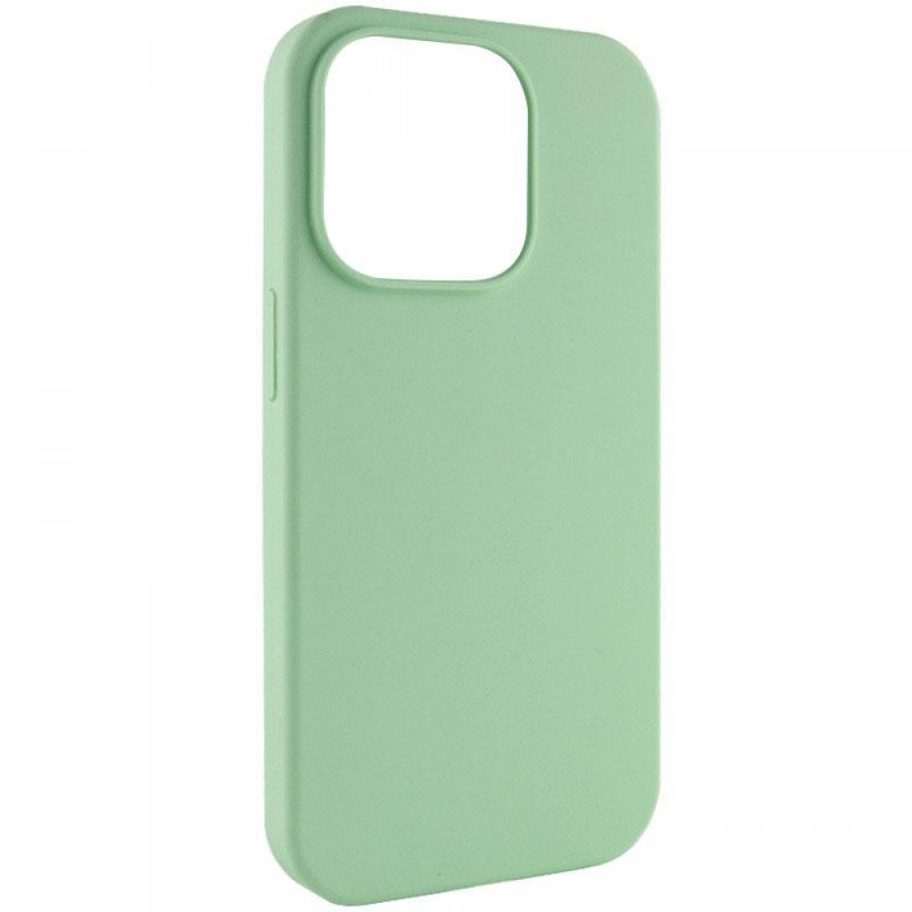 Чохол Silicone Case Full Protective (AA) NO LOGO для Apple iPhone 13 Pro (6.1") Зелений / Pistachio