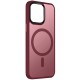 Чохол Ummi Colorful with MagSafe для Apple iPhone 15 Pro Max (6.7") Бордовий / Wine Red