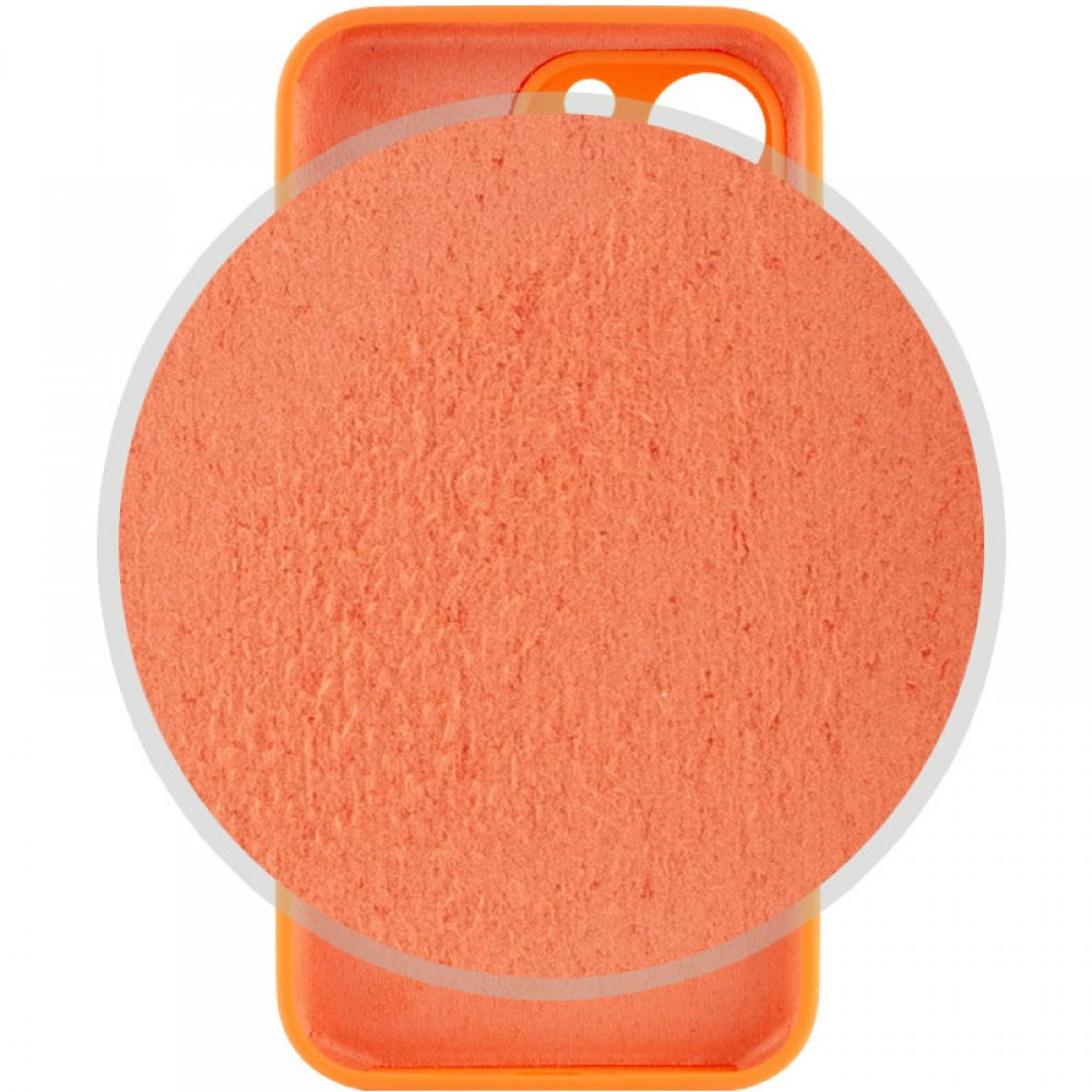 Чохол Silicone Case Full Camera Protective (AA) NO LOGO для Apple iPhone 13 Pro (6.1") Помаранчевий / Cantaloupe