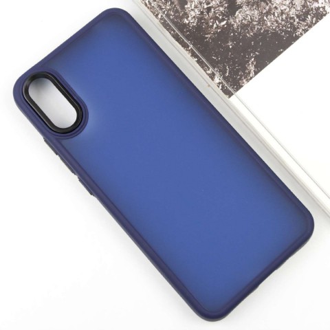 Чохол TPU+PC Lyon Frosted для Xiaomi Redmi 9A Navy Blue