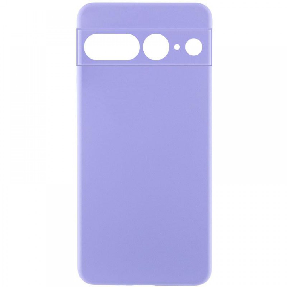 Чохол Silicone Cover Ummi Lakshmi Full Camera (AA) для Google Pixel 7 Pro Бузковий / Dasheen