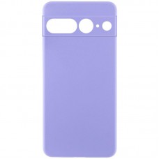 Чохол Silicone Cover Ummi Lakshmi Full Camera (AA) для Google Pixel 7 Pro Бузковий / Dasheen