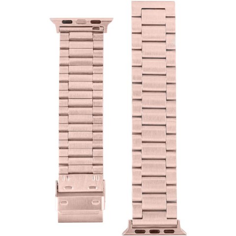 Ремінець Steel Elegance для Apple Watch 38/40/41/42mm(ser.10) Rose Gold