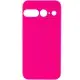 Чохол Silicone Cover Lakshmi Full Camera (AAA) для Google Pixel 7 Pro Рожевий / Barbie pink