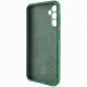 Чохол Silicone Cover Lakshmi Full Camera (AA) with logo для Samsung Galaxy A15 4G/5G / M15 5G Зелений / Dark green
