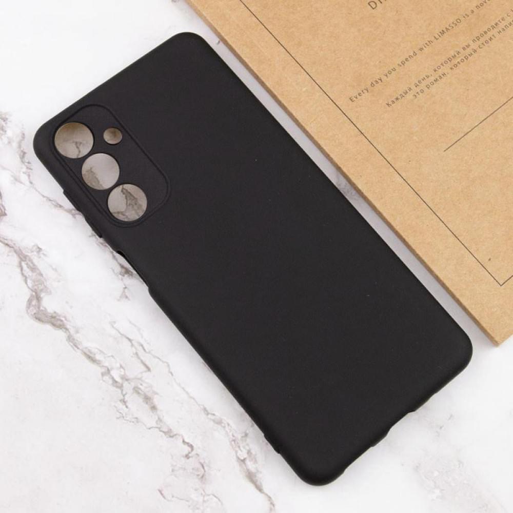 Чохол TPU GETMAN Liquid Silk Full Camera для Samsung Galaxy A14 4G/5G Чорний / Black