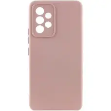 Чохол Silicone Cover Ummi Lakshmi Full Camera (AA) для Samsung Galaxy A13 4G Рожевий / Pink Sand