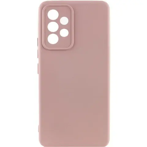 Чохол Silicone Cover Ummi Lakshmi Full Camera (AA) для Samsung Galaxy A13 4G Рожевий / Pink Sand