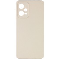 Силіконовий чохол Candy Full Camera для Xiaomi Poco X5 5G / Note 12 5G Бежевий / Antique White