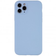 Чохол Silicone Case Full Camera Protective (AA) NO LOGO для Apple iPhone 12 Pro Max (6.7") Блакитний / Lilac Blue