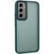 Чохол TPU+PC Lyon Frosted для Samsung Galaxy S25 / S24 Green