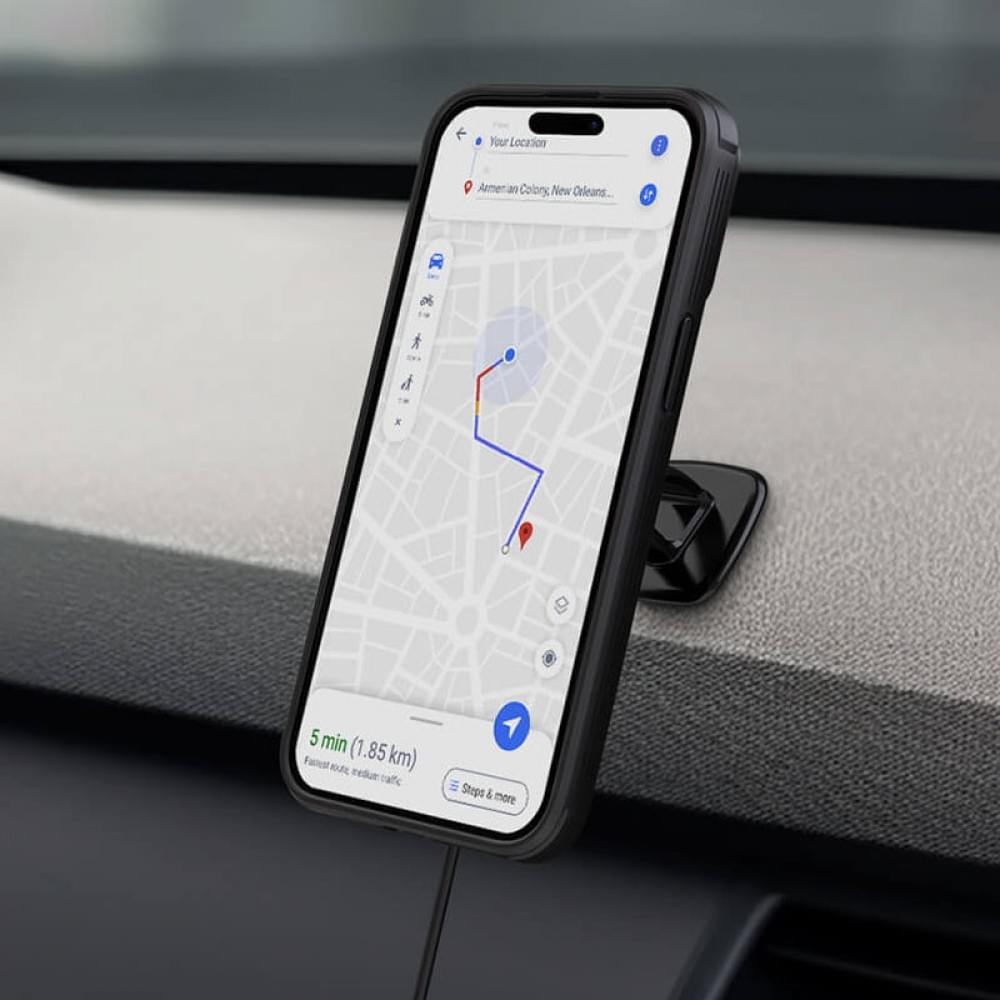 Карбоновая накладка Nillkin CamShield Pro Magnetic для Apple iPhone 15 (6.1")