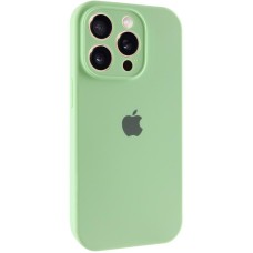 Чохол Silicone Case Full Camera Protective (AA) для Apple iPhone 13 Pro Max (6.7") Зелений / Pistachio