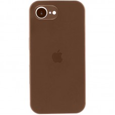 Чохол Silicone Case Full Camera Protective (AA) для Apple iPhone 16e (6.1") Коричневий / Brown