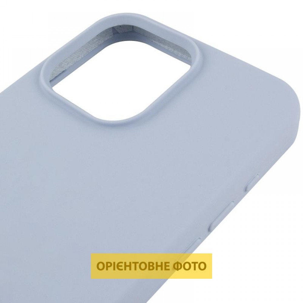 Чехол Silicone Case (AA) Logo with MagSafe для Apple iPhone 16e (6.1")
