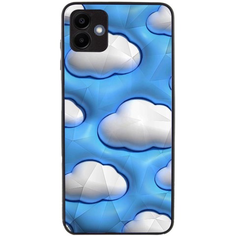 TPU+PC чохол Prisma Fluffie для Samsung Galaxy A06 Clouds