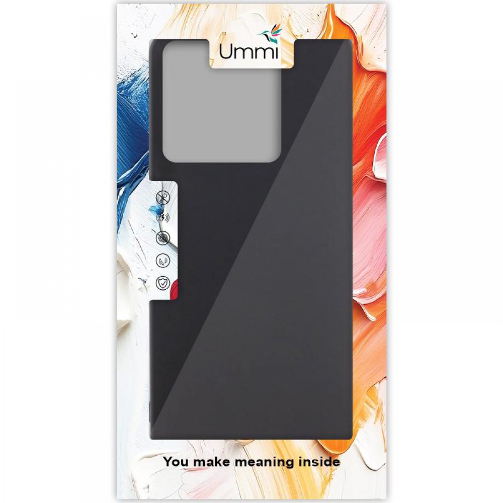 Чохол Silicone Cover Ummi Lakshmi (AA) для Xiaomi Poco M7 Pro 5G Чорний / Black