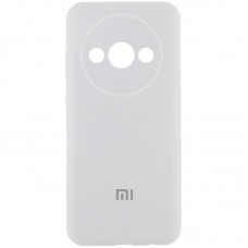 Чохол Silicone Cover Lakshmi Full Camera (AA) with logo для Xiaomi Redmi A3 Білий / White