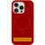 Чохол Silicone Case Full Protective (AA) NO LOGO with MagSafe для Apple iPhone 15 Plus (6.7") Червоний / Deep Red