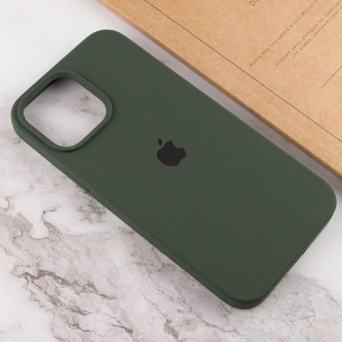 Чохол Silicone Case Full Protective (AA) для Apple iPhone 15 Plus (6.7") Зелений / Cyprus Green
