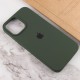 Чохол Silicone Case Full Protective (AA) для Apple iPhone 15 Plus (6.7") Зелений / Cyprus Green