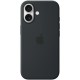 Чохол Silicone case (AAA) with Magsafe and Animation для Apple iPhone 17 (6.3") Black
