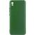 Чохол TPU GETMAN Liquid Silk Full Camera для Xiaomi Redmi 9A Зелений / Dark green