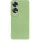 Чохол TPU GETMAN Liquid Silk Full Camera для Oppo A60 4G Зелений / Pistachio