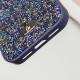 TPU чохол Bling World Rock Diamond для Apple iPhone 16 Pro (6.3") Синій