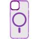 Чохол TPU Iris with MagSafe для Apple iPhone 12 Pro Max (6.7") Фіолетовий