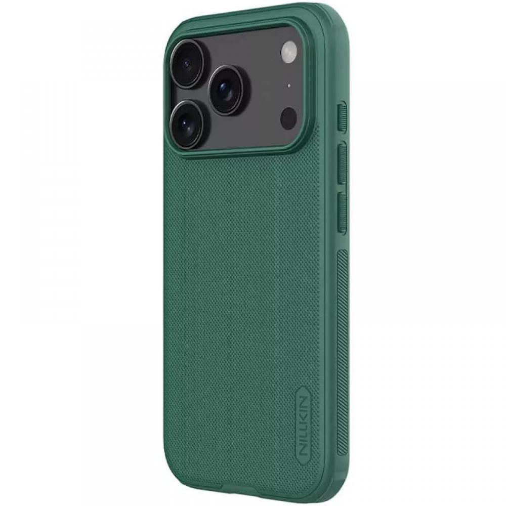 Чохол Nillkin Matte Pro для Apple iPhone 17 Pro Max (6.9") Зелений / Deep Green