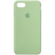Чохол Silicone Case Full Protective (AA) для Apple iPhone SE (2020) / 7 / 8 (4.7") Зелений / Pistachio