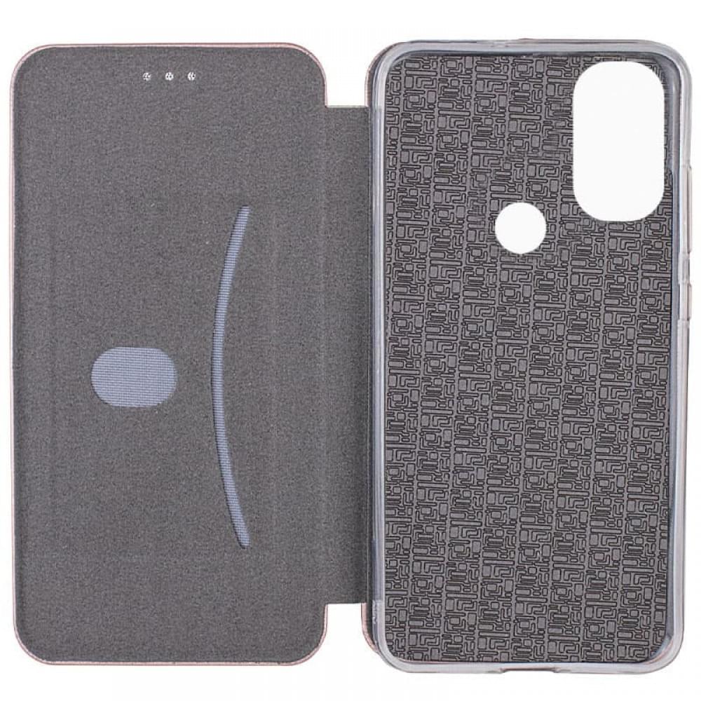 Кожаный чехол-книжка Classy для Motorola Moto E40