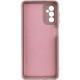 Чохол TPU GETMAN Liquid Silk Full Camera для Samsung Galaxy M34 5G Рожевий / Pink Sand