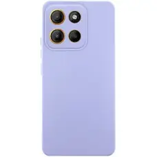 Чохол Silicone Cover Ummi Lakshmi Full Camera (AA) для Motorola Moto G75 5G Бузковий / Dasheen