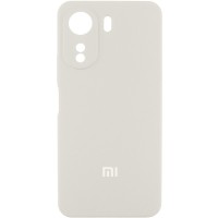Чохол Silicone Cover Lakshmi Full Camera (AA) with logo для Xiaomi Redmi 13C / Poco C65 Білий / White