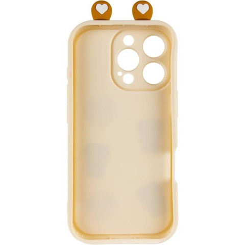 Чохол TPU Toys Case with Ears для Apple iPhone 16 Pro (6.3") Sand