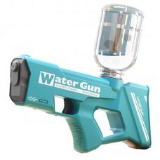 Водяний акумуляторний пістолет Water Gun 8001 (200ml) with lithium battery Light Blue