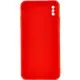 Силіконовий чохол Candy Full Camera для Apple iPhone X / XS (5.8") Червоний / Red