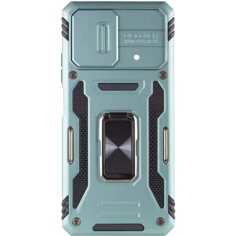 Ударостійкий чохол Camshield Army Ring для Xiaomi Poco X5 Pro 5G / Note 12 Pro 5G Зелений / Light Green